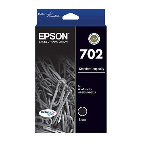 Epson 702 ink cartridge Standard Yield Black