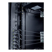 APC NetShelter Cable Management, Vertical Cable Manager, Cable Rings, Set of 8, Black, 55 mm x 766 mm x 85 mm