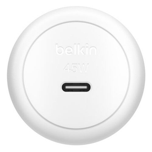 Belkin WCA013AUWH mobile device charger Universal White AC Fast charging Indoor
