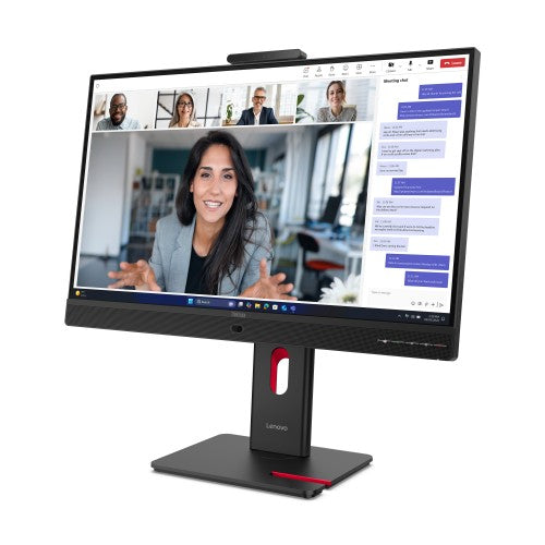 Lenovo ThinkVision T24-4v computer monitor 60.5 cm (23.8") 1920 x 1080 pixels Full HD LCD Black