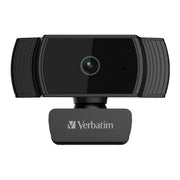Verbatim 66631 webcam 2 MP 1920 x 1080 pixels USB 2.0 Black