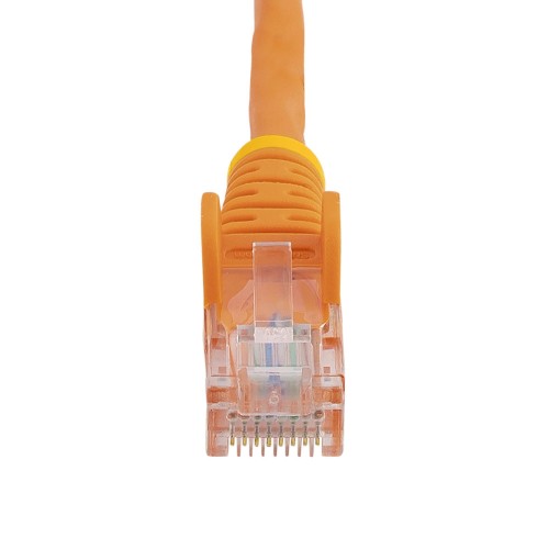 StarTech.com Cat5e Ethernet Patch Cable with Snagless RJ45 Connectors - 7 m, Orange