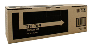 KYOCERA TK-164 Toner Kit to suit Printers:  FS-1120D (2,500 Yield)