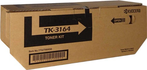 KYOCERA TK-3164 BLACK TONER 12.5K FOR P3045DN P3145DN M3645DN M3645IDN