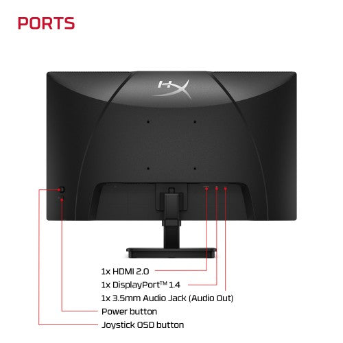 HP HyperX OMEN 23.8 inch FHD 240Hz Gaming Monitor - OMEN 24 G3