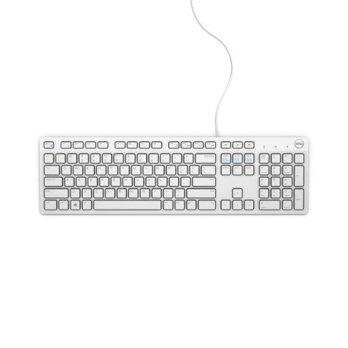DELL KB216 keyboard Universal USB QWERTY US English White