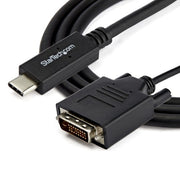 StarTech.com 6.6 ft (2m) USB-C to DVI Cable - 1920 x 1200 - Black