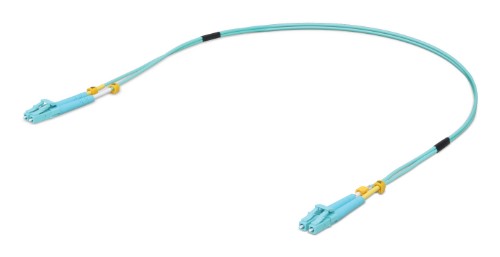 Ubiquiti UACC-OFC-MM-0.5M InfiniBand/fibre optic cable LC LC/LC Aqua colour