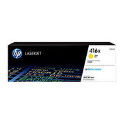 HP 416X YELLOW TONER - HIGH YIELD - APPROX 6K PAGES, M454, M479, M455, M480 MODELS