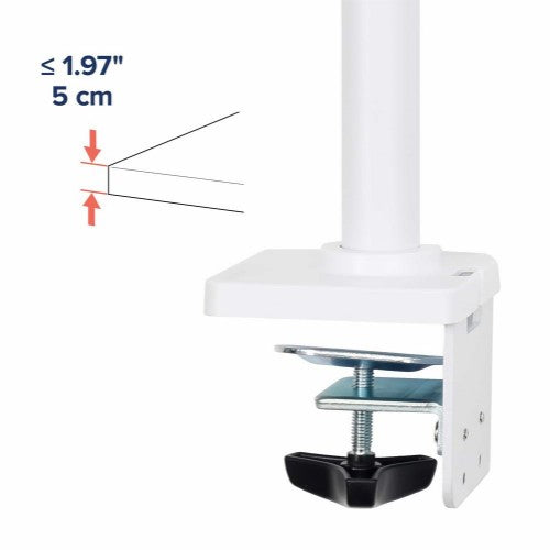 Ergotron NX Series 45-669-216 monitor mount / stand 86.4 cm (34") Desk Black, White