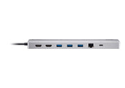 ATEN UH3240-AT laptop dock/port replicator Wired USB Type-C Silver
