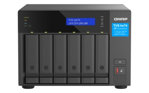 QNAP 6-BAY NAS TVS-H674T-I5-32G AND GET BONUS $100 GIFT CARD