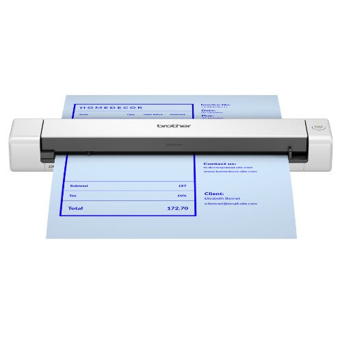 Brother DS-640E scanner Handheld scanner 600 x 600 DPI A4 Black, White