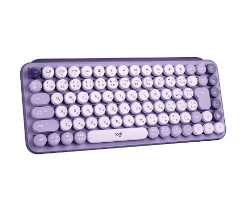 Logitech 920-011227 keyboard Universal Bluetooth QWERTY English Lavender, Violet