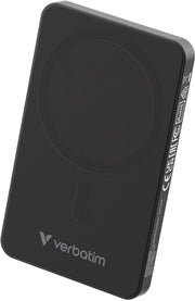 Verbatim Charge 'n' Go Essentials Magnetic Wireless Power Bank 10000 mAh Black