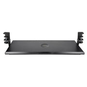 StarTech.com Under-Desk Keyboard Tray, Clamp-on Ergonomic Keyboard Holder, Up to 12kg (26.5lb), Sliding Keyboard and Mouse Drawer with C-Clamps, Height Adjustable Keyboard Tray (3.9/4.7/5.5 in) - TAA