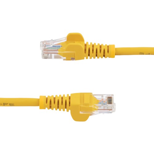 StarTech.com Cat5e Patch Cable with Snagless RJ45 Connectors - 3m, Yellow