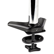 StarTech.com Desk Mount Monitor Arm for Single VESA Display up to 32" or 49" Ultrawide (17.6lb/8kg) - Full Motion Articulating & Height Adjustable - C-Clamp, Grommet - Single Monitor Arm