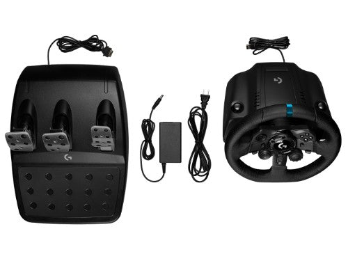 Logitech G G923 Black USB 2.0 Steering wheel + Pedals Analogue / Digital PC, PlayStation 4, PlayStation 5