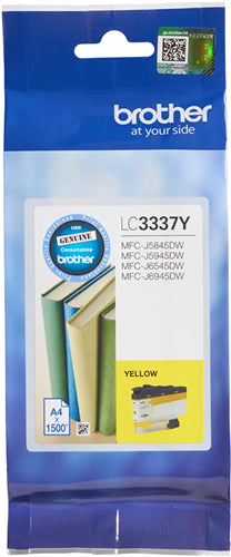 Brother LC3337Y ink cartridge 1 pc(s) Original High (XL) Yield Yellow
