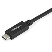 StarTech.com 3.3 ft (1m) USB-C to DVI Cable - 1920 x 1200 - Black