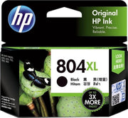 HP 804XL BLK INK CART 600 PAGES FOR HP ENVY 6220 6222 7120 7820 7822