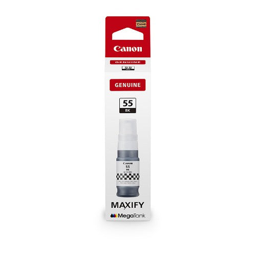 Canon GI-55 BLACK INK BOTTLE FOR GX1060 / GX2060 - 3K PAGE YIELD