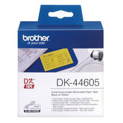 Brother DK-44605 printer label Yellow