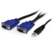 StarTech.com 16 Port 1U Rackmount USB KVM Switch Kit with OSD and Cables - TAA
