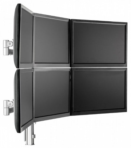 Atdec AWMS-6-13717-H-S monitor mount / stand 61 cm (24") Silver