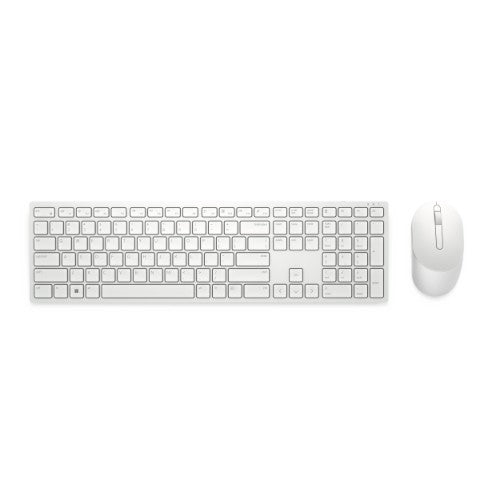 DELL KM5221W-WH keyboard Mouse included Office RF Wireless US International White