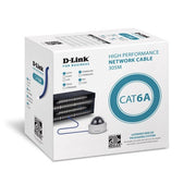 D-LINK D-Link NCB-6AUFS23BLU-305 Cat6A U/FTP Cable 23AWG with PVC Jacket, Blue, 305m