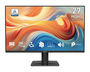 MSI Pro MP275Q E14 computer monitor 68.6 cm (27") 2560 x 1440 pixels Wide Quad HD LED Black