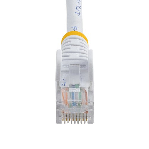 StarTech.com Cat5e Ethernet Patch Cable with Snagless RJ45 Connectors - 5 m, White