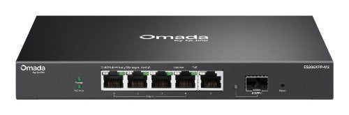 TP-Link ES206XPP-M2 network switch Managed L2 2.5G Ethernet (100/1000/2500) Power over Ethernet (PoE) Desktop/Wall-Mounting Black