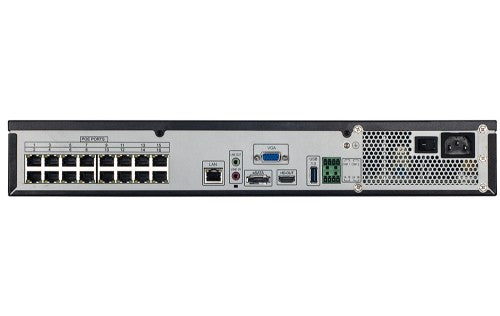 D-Link DNR-F4432-16P network video recorder Black