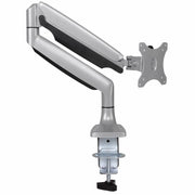 StarTech.com Desk Mount Monitor Arm - Heavy Duty Ergonomic VESA Monitor Arm - Single 32" (19.8lb/9kg) Display - Full Motion, Height Adjustable, Articulating - Aluminum - C-Clamp/Grommet - Silver