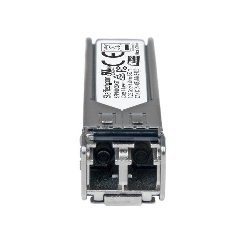 StarTech.com MSA Uncoded SFP Module - 1000BASE-SX - 1GbE Multi Mode Fiber (MMF) Optic Transceiver - 1GE Gigabit Ethernet SFP - LC 550m - 850nm - DDM