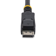 StarTech.com 5m (16.4ft) DisplayPort 1.2 Cable - 4K x 2K Ultra HD VESA Certified DisplayPort Cable - DP to DP Cable for Monitor - DP Video/Display Cord - Latching DP Connectors