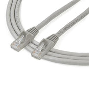 StarTech.com 2m CAT6 Ethernet Cable - Grey CAT 6 Gigabit Ethernet Wire -250MHz 100W PoE RJ45 UTP Network/Patch Cord Snagless w/Strain Relief Individually Tested