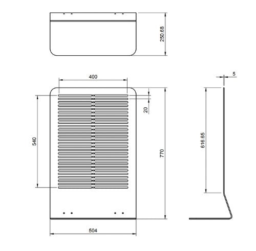 COMMBOX Kwikit Screen mount