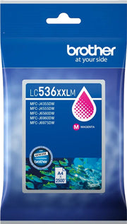 Brother LC536XXLM ink cartridge 1 pc(s) Original Extra (Super) High Yield Magenta