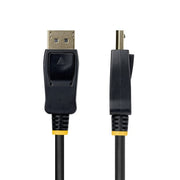 StarTech.com 2m DisplayPort to HDMI Adapter Cable with Gripping Connectors, 4K 60Hz, HDR, Uni-Directional DP to HDMI Video Converter, DP Desktop to HDMI Monitor
