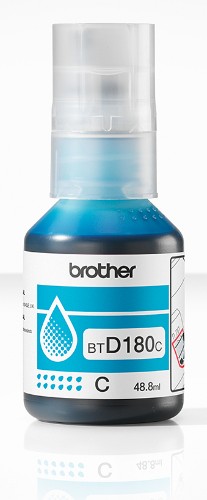Brother BTD180C Cyan Genuine Ink Bottle