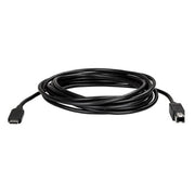 StarTech.com 10ft (3m) USB-B to USB-C Cable, Data Cord, USB 2.0, USB-C Data Transfer Cable