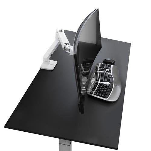 Ergotron HX Series 45-475-216 monitor mount / stand 124.5 cm (49") Desk White