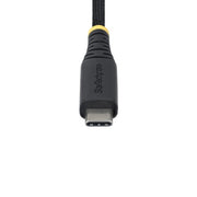 StarTech.com 3ft (1m) USB-C Charging Cable, Durable and Ultra-Flexible, 240W (5A) PD EPR, USB 2.0 Laptop Charger Cable, USB-IF Certified, Rugged USB-C Charging Cord