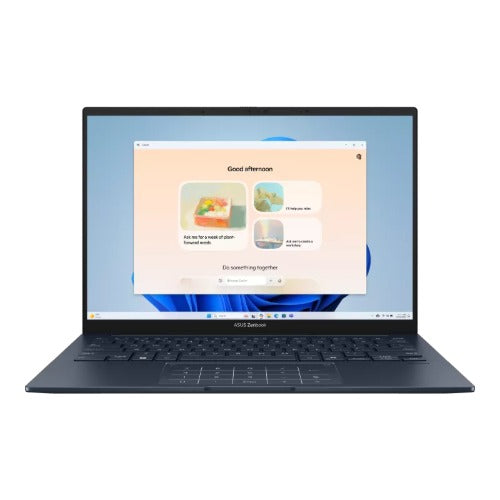 ASUS ASUS Zenbook 14 14' WUXGA OLED Notebook Intel Core Ultra 7 255H DDR5X 16GB 1TB SSD Blue Win 11 Home 1.22kg 1Y Warranty CTO