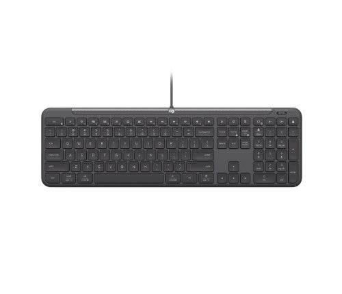 Logitech 920-013351 keyboard Mouse included Home/Office USB QWERTY US English Graphite