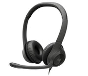 Logitech 981-000485 headphones/headset Wired Head-band Office/Call center Black